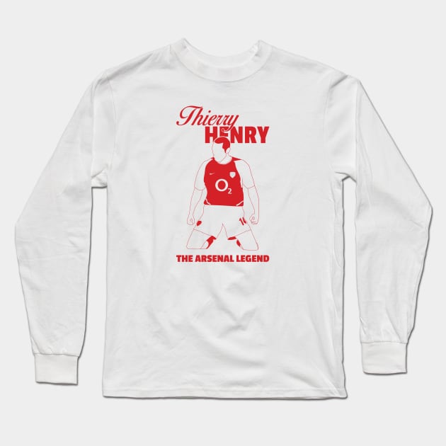 The Arsenal Legend Long Sleeve T-Shirt by kindacoolbutnotreally